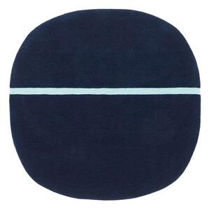 Normann Copenhagen - Oona Rug 140x140 Синьо Normann Copenhagen