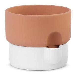 Northern - Oasis Flowerpot Medium White/Terracotta Northern