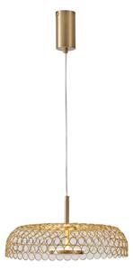 LED Пендел LED/10W/230V 3000K златист Ø 35 см