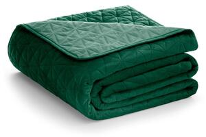 Зелено капитонирано покривало за легло 170x210 cm Laila – AmeliaHome