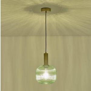 Пендел 1xE27/15W/230V зелен Ø 20 см