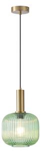 Пендел 1xE27/15W/230V зелен Ø 20 см