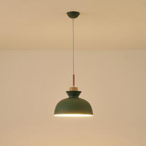 Пендел 1xE27/15W/230V зелен Ø 28 см