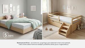 Топ матрак 2 в 1 Maximus от Sleepy 10 см