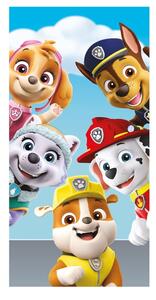 Памучна бебешка кърпа 70x140 cm Paw Patrol - Jerry Fabrics