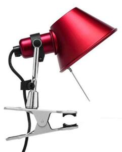 Artemide - Tolomeo Micro Pinza Стенна Лампа Червено Artemide