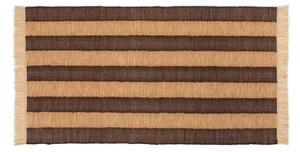 Ferm LIVING - Ives Rug 80x140 Tan/Chocolate ferm LIVING