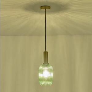 Пендел 1xE27/15W/230V зелен 13 см