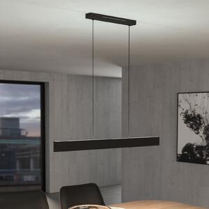 EGLO connect LED висящо осветление Andreas-Z, черно, стомана, Затъмняване, Черен, Дневна/трапезария, Метал, Модерен