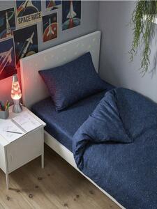 Sinsay - Шарено простирадло с ластик - нави