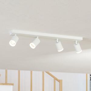 EGLO connect Smart LED спот Melitello-Z, 4-светлинен, бял, Затъмняване, Бял, Дневна/трапезария, Алуминий, Модерен