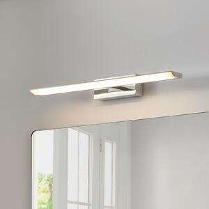 EGLO connect Smart LED огледална лампа Tabiano-Z, 60,5 см, хром, Затъмняване, Сив, Баня, Метал, Модерен