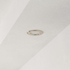 EGLO connect LED вградена лампа Fueva 6-Z, сива, комплект от 3 броя, Затъмняване, Сив, Дневна/трапезария, Пластмаса, Модерен