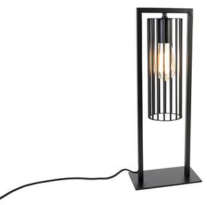 Интелигентна модерна настолна лампа черна вкл. Wifi ST64 - Balenco Wazo