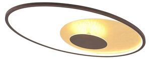 Lindby - Feival LED Таванна Лампа L73 Rust/ Gold Lindby