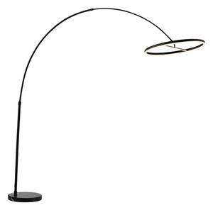 Lucande - Virvera LED Floor Lamp Black Lucande