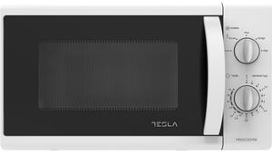 Микровълнова фурна Tesla MW2030MW, 20 литра, Размразяване, 700 W, 5 нива на мощност, Бял