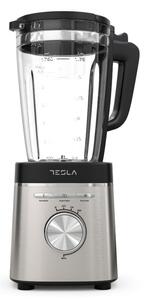 Блендер Tesla BL601BX, 1400W, Стъклена кана 1.75l, Pulse, Пасиране, Почистване, Раздробяване на лед, Безцветен/Инокс