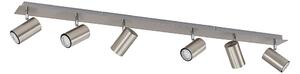 Lindby - Joffrey 6 Ceiling Lamp Nickel Lindby