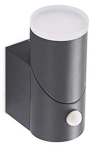 Lindby - Aspyn Outdoor Wall Lamp w/Sensor Dark Grey Lindby