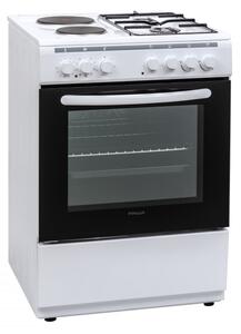 Готварска печка Finlux FXC 622M, 65L, 4 котлона, 8 програми, 250C, Таймер, Бял