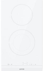 Керамичен плот за вграждане Gorenje ECT322WCSC, 2900W, 2 зони, 8 степени, StopGo, StayWarm, Бял