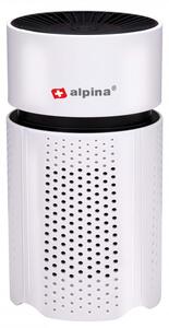 Пречиствател на въздух Alpina, 1.5W, До 6м2, 6 м3/ч, HEPA 13, Йонизатор, USB A, Бял