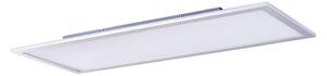 Lindby - Livel LED Таванна Лампа CCT 120x30 Бяло/Сребро Lindby