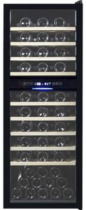 Виноохладител Finlux WC77BWDZ, 198 л, Клас G, LED, Дисплей, 9 рафта, 77 бутилки, Черен