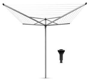 Външен простор Brabantia TopSpinner 90300261, 40 м, Котва за бетониране, Резистентен на корозия, Инокс