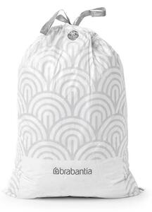 Торбички за кош Brabantia PerfectFit Touch/Push/Big Bin N 1005488, Размер H, 50-60 л, 30 броя, Бял
