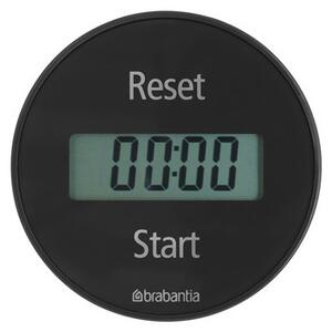 Кухненски таймер Brabantia 107789, Дигитален дисплей, Магнит, Хронометър, Тъмносив