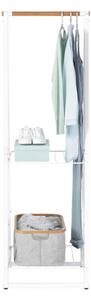 Многофункционална закачалка за дрехи Brabantia Linn 1000815, Стомана, Бял