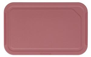 Дъска за рязане Brabantia Tasty+ 1001187, 25x16 см, Нехлъзгаща се, Лесна за почистване, Червен