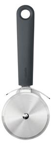Нож за пица Brabantia Tasty+ 1008888, Предпазител, Халка за окачване, Закалена стомана, Тъмносив
