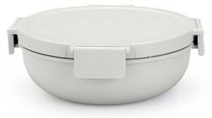 Купа за салата Brabantia Make&Take 1006304, 1.3 л, Херметично затваряне, Без BPA, Светлосив