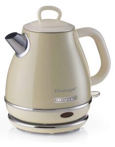 Електрическа кана Ariete VINTAGE 2868/03, 1630W, 1 л, Метален корпус, Бързо завиране, Безжична основа, Бежов