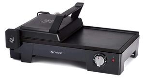 Електрическа скара 3в1 Ariete MULTI GRILL 1916/10, 2400 W, 60x25 см, Разтегателна повърхност, Термостат, Черен