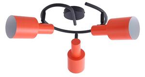 Lindby - Ovelia 3 Round Таванна Лампа Orange/Black Lindby