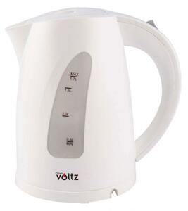 Електрическа кана Oliver Voltz OV51230B, 2200W, 1.7 л, Светлинен индикатор, Безжична, Бял