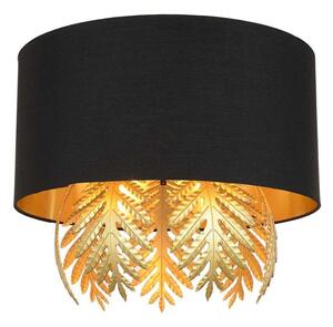 Lucande - Malviras Ceiling Lamp Black/Gold Lucande