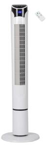 Вентилатор кула Elite ETTF-0332, 45W, 100 см, Таймер, 3 скорости, LED дисплей, Дистанционно, Бял
