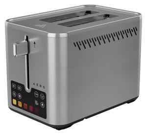 Тостер за хляб AENO ATS0004, 950W, 2 филии, 6 степени, 3 функции, Подвижна тава за трохи, Инокс