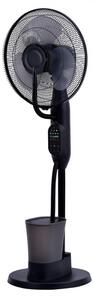 Вентилатор Elite EFM-0357R, 70W, 40 см, 2.8 л, 3 скорости, 3 режима, 3 перки, Eнергоспестяващ, Водна мъгла, Черен