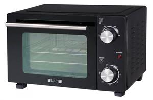 Мини фурна Elite EMO-2510, 800W, 10 л, 2 нагревателя, От 90 до 230C, Таймер 30 мин, Черен