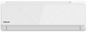 Инверторен климатик Finlux 12LIE55BE, 12000 BTU, 30 м2, Нагревател на външно тяло, 4D обдухване, Работа при -25C, Бял