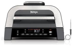 Електрическа скара 6в1 Ninja Foodi Smart DG551EU, 1760W, 6 режима на готвене, Фритюрник 3.8 л, Съд за готвене 3.8 л, Грил, 260C MAX, Инокс/черен