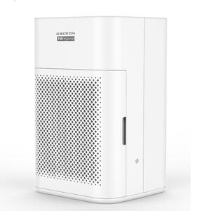 Пречиствател за въздух и овлажнител 2в1 Oberon 110 HYBRID, 21W, За до 15 м2, 110 м³/ч, Wi-Fi, 3 скорости, Карбонов филтър, Нощен режим, Таймер, Бял