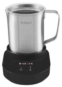 Уред за разпенване на мляко Instant Pot Frother Station 140345701EU, 600W, 500 мл, Тъчскрийн, Без BPA/PFOA/PTFE, 3 темп настройки, 3 нива на разпенване, Инокс/черен