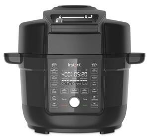 Мултикукър Instant Pot Duo Crisp Ultimate Lid 140005901, 1500W, 6.2 л, 11 програми, Кошница Ultimate Lid, EvenCrisp, Черен
